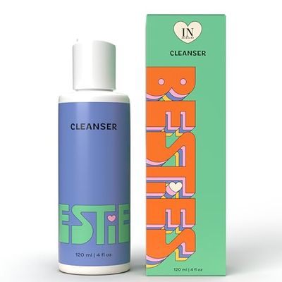 InstaNatural Besties Gentle Teen Face Wash, Vitamin C Facial Cleanser with Aloe Vera &amp; Coconut Water, Hydrating Makeup Remover, Breakout Control, Teen Skin Care Essential, Citrus Scent, 4 Fl Oz