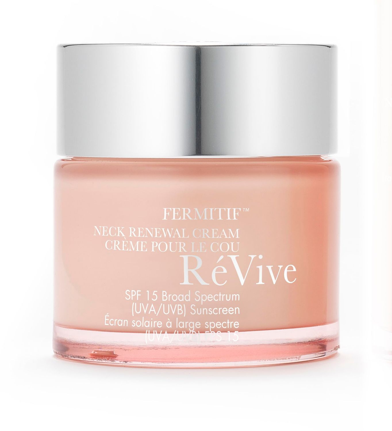 RVive Fermitif Neck Renewal Cream - Neck and Dcolletage Anti-Aging Cream - Broad Spectrum SPF 15 Sunscreen - Reduces Fine Lines, Enhances Skin Moisture and Firmness, 2.5 OZ