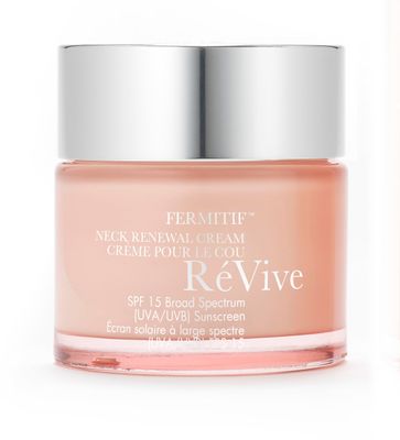 RVive Fermitif Neck Renewal Cream - Neck and Dcolletage Anti-Aging Cream - Broad Spectrum SPF 15 Sunscreen - Reduces Fine Lines, Enhances Skin Moisture and Firmness, 2.5 OZ
