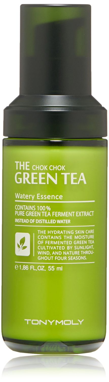 TONYMOLY The Chok Chok Green Tea Watery Essence, 1.86 Fl Oz