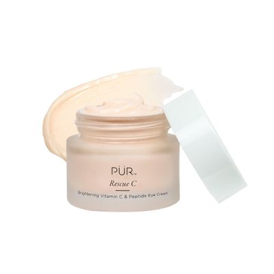 PR Beauty Rescue C Brightening Vitamin C &amp; Peptide Eye Cream, Vitamin C, Caffeine, Peptide, 0.5 oz
