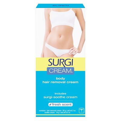 Surgi-Cream Hair Remover for Bikini &amp; Legs 56g/2oz (SURGI82501)