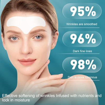 YHOVID 36 Pcs Forehead Wrinkle Patches - Anti Wrinkle Facial Patches with Collagen and Vitamin E for Face Overnight to Smoothing Fine Frown Lines &amp; Wrinkles Treatment
