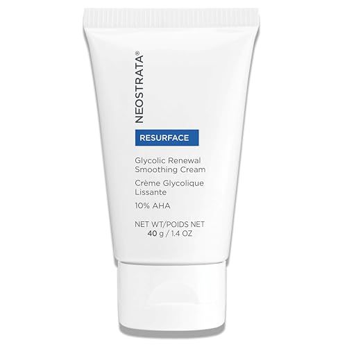 NEOSTRATA GLYCOLIC RENEWAL Smoothing Cream Texture-Refining Moisturizer with Glycolic &amp; Citric Acid, Shea Butter Non-Comedogenic, 1.4 Ounce (Pack of 1)