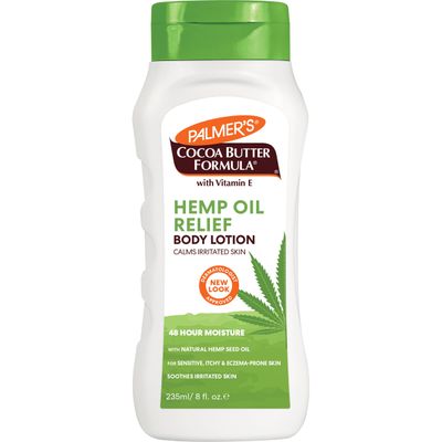 Palmer&#39;s Cocoa Butter Formula Hemp Oil Calming Relief Body Lotion, 8 Ounces