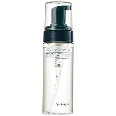 Pyunkang Yul Calming Low pH Foaming Cleanser | Daily Face Wash &amp; Makeup Remover with Tea Tree, Centella Asiatica, 5 Hyaluronic Acids that Removes Dead Skin Cells, Hydrates Skin - 150ml 5.07 Fl.Oz.