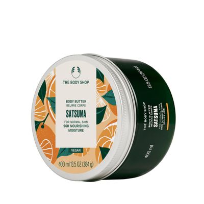 The Body Shop Satsuma Body Butter - Nourishing &amp; Moisturizing Skincare for Normal Skin - Vegan - 6.76 oz