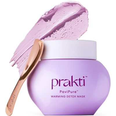 Prakti PaviPure | Purifying &amp; Detoxifying Mask | 1st Clinically-Effective, Non-Drying Clay Mask | Minimizes &amp; Unclogs Pores | Reveal Clearer, Smoother Skin | Natural &amp; Clean Formula | All Skin Types