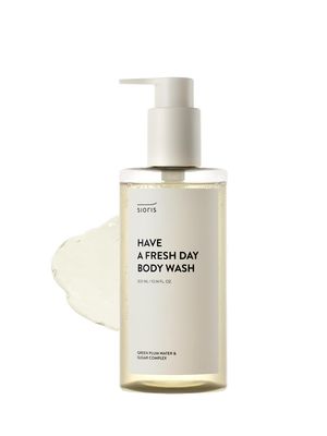 Sioris Have a fresh day body wash 300ml 10.14floz Contain natural sulfactant AHA BHA slightly acid sugar vitamin cleanser for sensitive and dry skin good for family body care Korean skin care