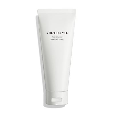 Shiseido Men Face Cleanser - 125 mL - 2-in-1 Cleanser &amp; Shaving Cream - Removes Dirt, Oil &amp; Debris for Clean, Energized Skin - All Skin Types