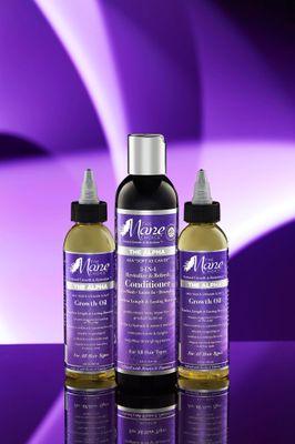 The Mane Choice Hair Care Nourish &amp; Shine Length Retention Kit: 2 x 4 oz The Alpha Multi-Vitamin Scalp Nourishing Hair Growth Oil &amp; 1 x 8 oz 3-in-1 Leave In Conditioner, Co-Wash &amp; Detangler