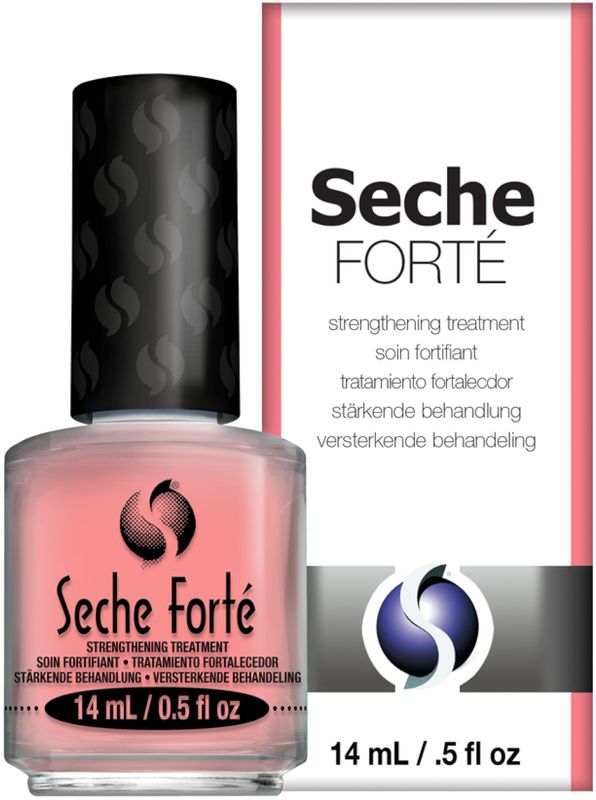 Seche Forte Strengthening Treatment Base Coat with Biotin &amp; Bamboo, 0.5 fl oz