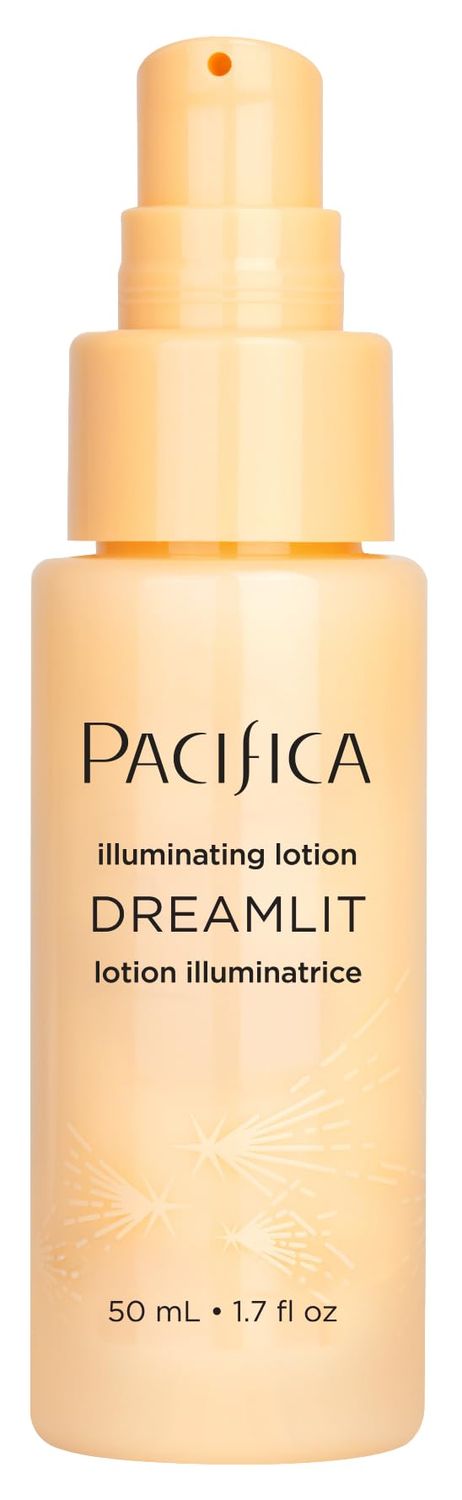 Pacifica Face Moisturizer - Dreamlit Illuminating Vitamin C Face Serum Lotion - Daily Moisturizing Face Cream -Hyaluronic Acid Serum for Face Dry &amp; Dull Skin, Fragrance Free Vegan Dermatologist Tested