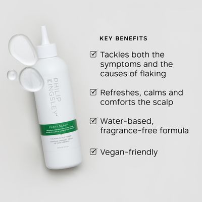 Philip Kingsley Flaky Scalp Calming Toner for Flaky Dry Oily Scalps Treatment, Scalp Care Products Soothing, Refreshes, Soothes, and Comforts The Scalp, 8.45 oz.