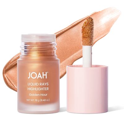 JOAH Liquid Rays Highlighter, Highlight Stick for Face Contour & Shimmer, Glow Illuminator, Korean Makeup, Buildable, Long Lasting, Cruelty Free Formula, Easy Applicator, Golden Hour JOAH Liquid Rays Highlighter, Highlight Stick for Face Contour & Shimmer, Glow Illuminator, Korean Makeup, Buildable, Long Lasting, Cruelty Free Formula, Easy Applicator, Golden Hour