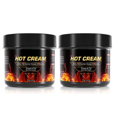 Hot Cream 2Pack, Fat Burning Cream for Belly Natural Weight Loss Cream Weight Loss Workout Enhancer for Women and Men Cellulite Treatment for Thighs Legs Abdomen Arms and Buttocks