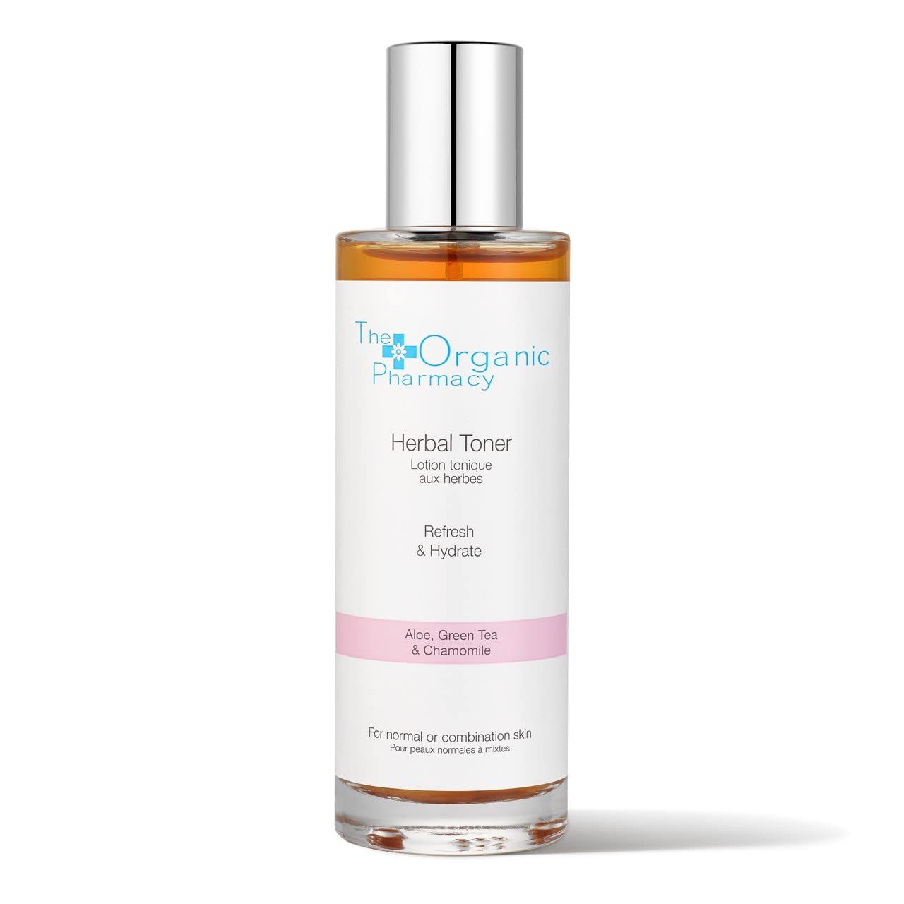 The Organic Pharmacy Herbal Toner Refresh &amp; Hydrate Normal To Combination Skin, 3.4 Ounce