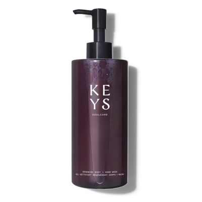 Keys Soulcare Renewing Body + Hand Wash with Manuka Honey, Cleanses, Hydrates and Nourishes Skin with Glycerin &amp; Shea Butter, Cruelty-Free, 9.81 Fl Oz