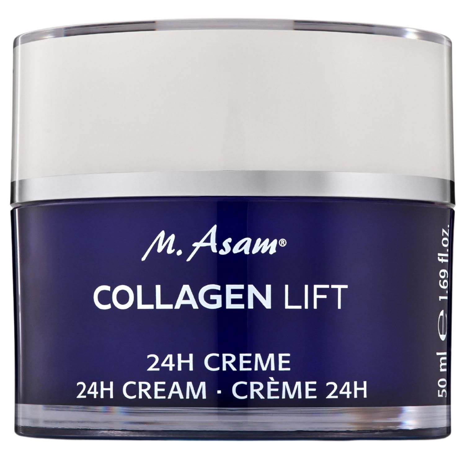 M. Asam Collagen Lift 24h Face Cream - Anti-aging Face Moisturizer for a Collagen Boost, Lightweight &amp; nourishing facial care for firm contours, resilience &amp; elasticity, 1.69 Fl Oz