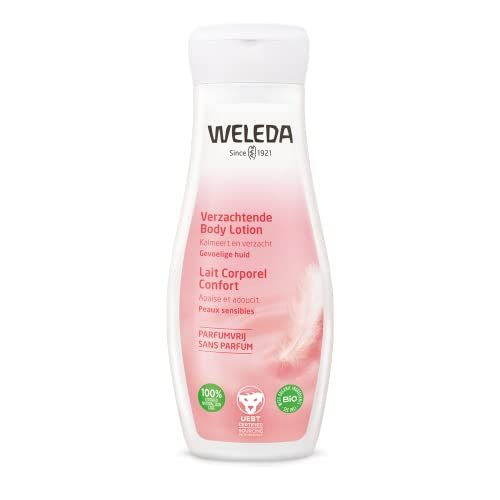 Weleda Unscented Body Lotion, Free From Parabens &amp; Phthalates, No Animal Testing, 6.8 Fluid Ounce (Pack of 1)