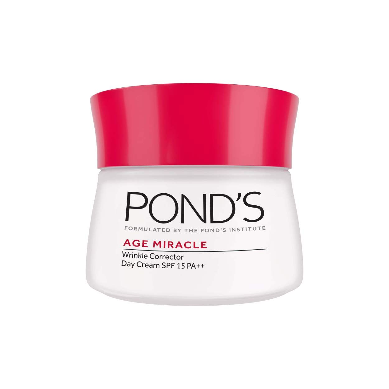 Ponds Age Miracle Day Cream, Anti Wrinkle Cream &amp; Face Moisturizer with SPF 15, Use as a Daily Moisturizer for Face, 50 ML