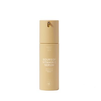 SWEET JULY SKIN Soursop Vitamin C Serum - Soursop, Ferulic Acid &amp; Green Tea, Daily Face Serum for All Skin Types, Hydrating, Firming, Improves Dullness, Clean &amp; Fragrance Free 1 Fl. oz