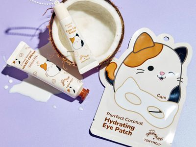 TONYMOLY x Squishmallows Cam Creamy Coconut Milk Hand Cream - Nourishing and Moisturizing, 30ml