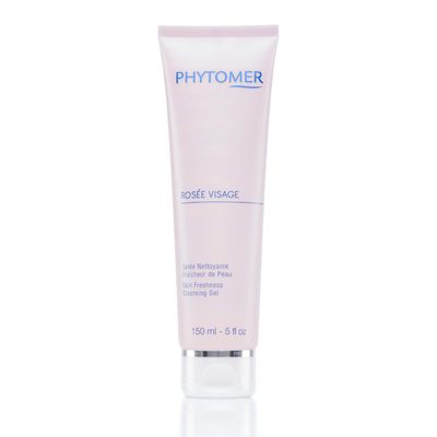 PHYTOMER Rose Visage Face Cleansing Gel | Daily Facial Cleanser &amp; Makeup Remover | With Rose Water | 95% Natural Ingredients | Sustainable &amp; Eco-Friendly Skin Care | 250ml