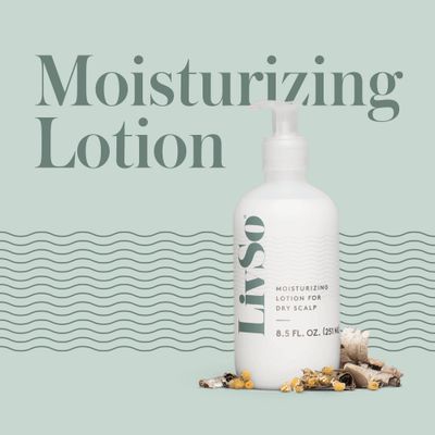 LivSo Moisturizing Scalp Lotion - Moisturizes Hair &amp; Scalp - Naturally Derived - Fresh Feel - Effective (1 Bottle)