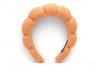 Spa Headband for Washing Face, Makeup, Facial and Skincare. Bubble Skin Care Head Band. Puffy Terry Cloth, Non Slip Get Ready Hairband for Women, Teens, Girls. Cute Hair Accessories.
