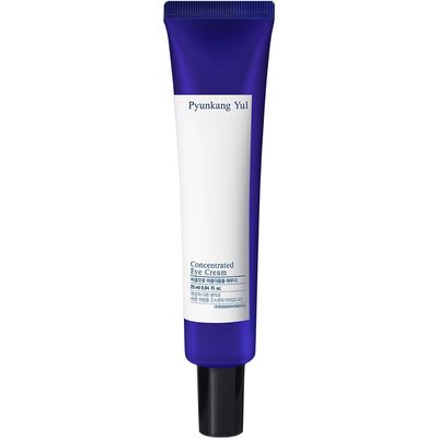 Pyunkang Yul Concentrated Eye Cream 0.84 Fl. Oz., 2-in-1 Care for Wrinkles and Dark Circles with Shea Butter, Astragalus Root, Saponin, and Isoflavonoids for Firm, Radiant Skin