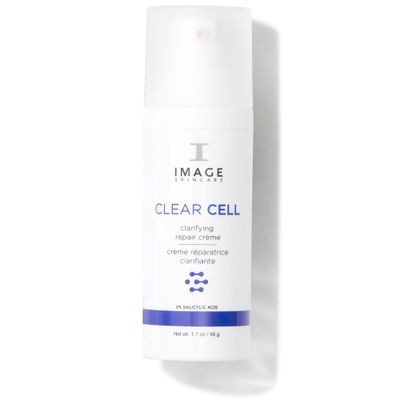 IMAGE Skincare, CLEAR CELL Clarifying Repair Crme, Facial Night Cream Gel Moisturizer for Oily Prone Skin, 1.7 oz