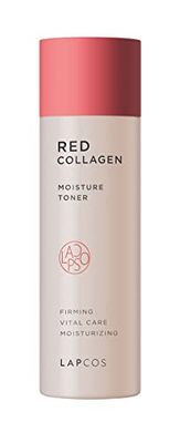 LAPCOS Red Collagen Toner (4.39 Fl Oz) New Vegan Formula Face Toner | Rebalance &amp; Hydrate Skin with Niacinamide &amp; Collagen