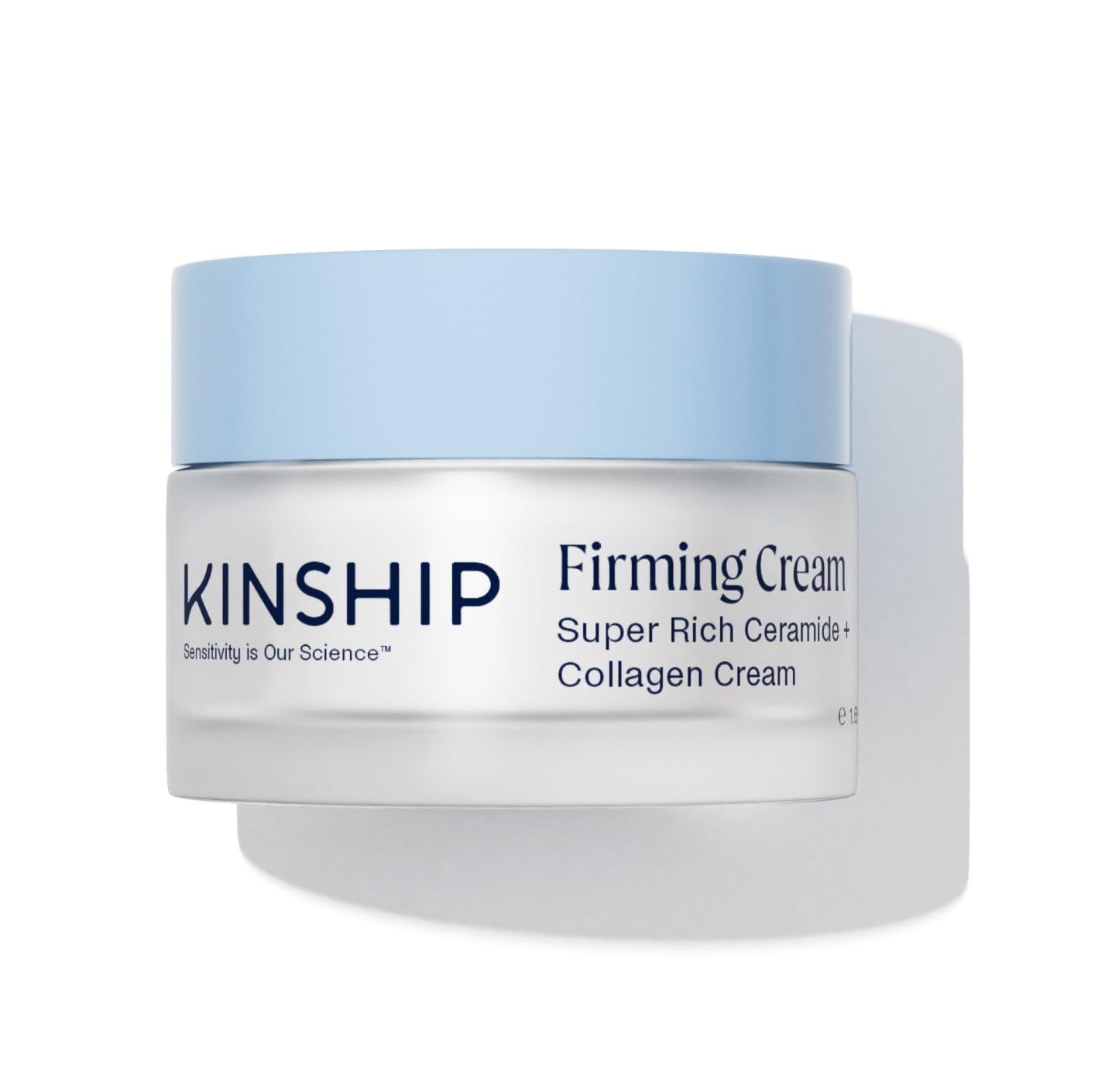 Kinship Super Rich Collagen + Ceramide Firming Cream - Anti-Aging Barrier Repair for Sensitive Skin - Moisturize + Tighten - Smooth Fine Lines - Synthetic Fragrance-Free + Dermatologist Approved