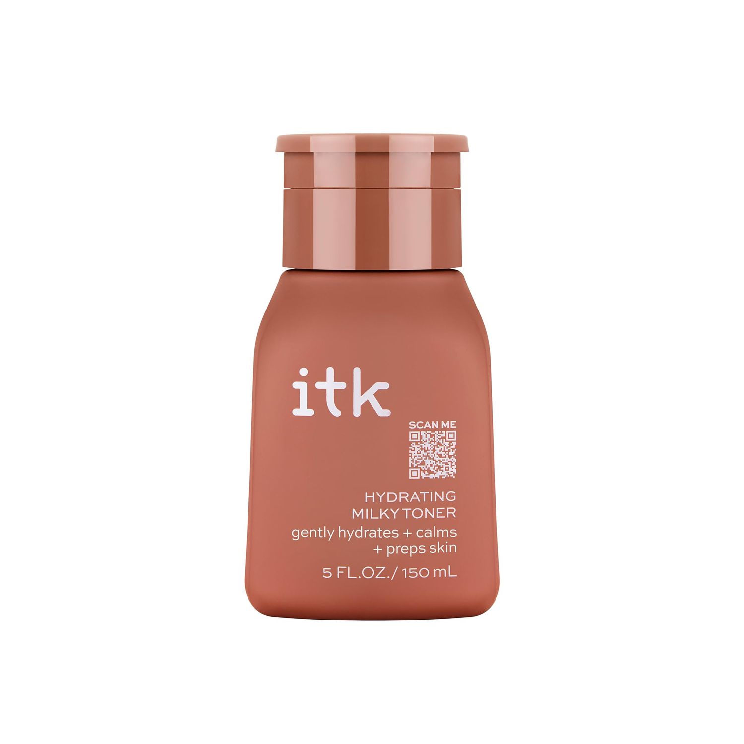 ITK Hydrating Milky Face Toner for Soothing Dry Skin + Redness - Hyaluronic Acid, Green Tea + Squalane - Prep, Hydrate + Calm Skin for Women + Men - Vegan Moisturizing Facial Toner - 5 oz.