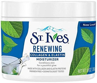 St. Ives Renewing Collagen &amp; Elastin Moisturizer, 10 oz (Pack of 4)
