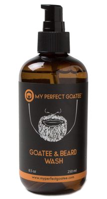 My Perfect Goatee Premium Beard Wash Hydrating Facial Hair Cleanser (8.5 oz Beard Wash)
