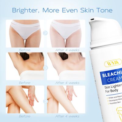WMK Skin Lightening Cream for Intimate Areas - Vitamin C Dark Spot Remover for Underarms, Knees, Elbows &amp; Bikini Line