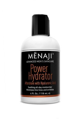 MNAJI Power Hydrator Aftershave - Razor Burn Relief - Mens Aftershave - Razor Bump &amp; Ingrown Hair Treatment - After Shave Lotion - Mens Face Care - Hyaluronic Acid - Stocking Stuffer for Men