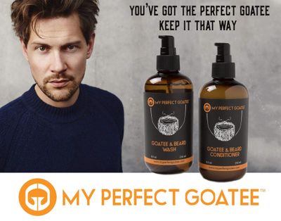 My Perfect Goatee Premium Beard Wash Hydrating Facial Hair Cleanser (8.5 oz Beard Wash)