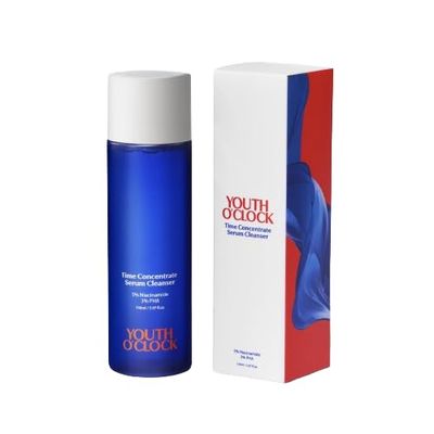 YOUTH O&#39;CLOCK Time Concentrate Serum Cleanser (5.07 fl. oz. 150ml) Niacinamide 5%+PHA 3%