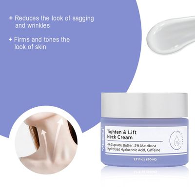 WenFeng Tighten and Lift Neck Cream,Neck Firming Cream,Anti-Aging Neck Creams With Pro-Active Repair Firming Complex,Suitable for All Skin Types(1.7 oz)