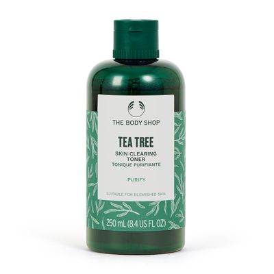 The Body Shop Tea Tree Skin Clearing Mattifying Toner - Purifying Vegan Facial Toner For Oily, Blemished Skin - 8.4 oz