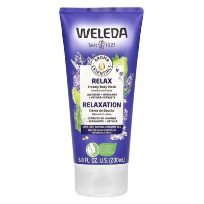 Weleda Aroma Essentials Relax Creamy Body Wash, Parabens Free, 6.8 Fluid Ounce (Pack of 1)