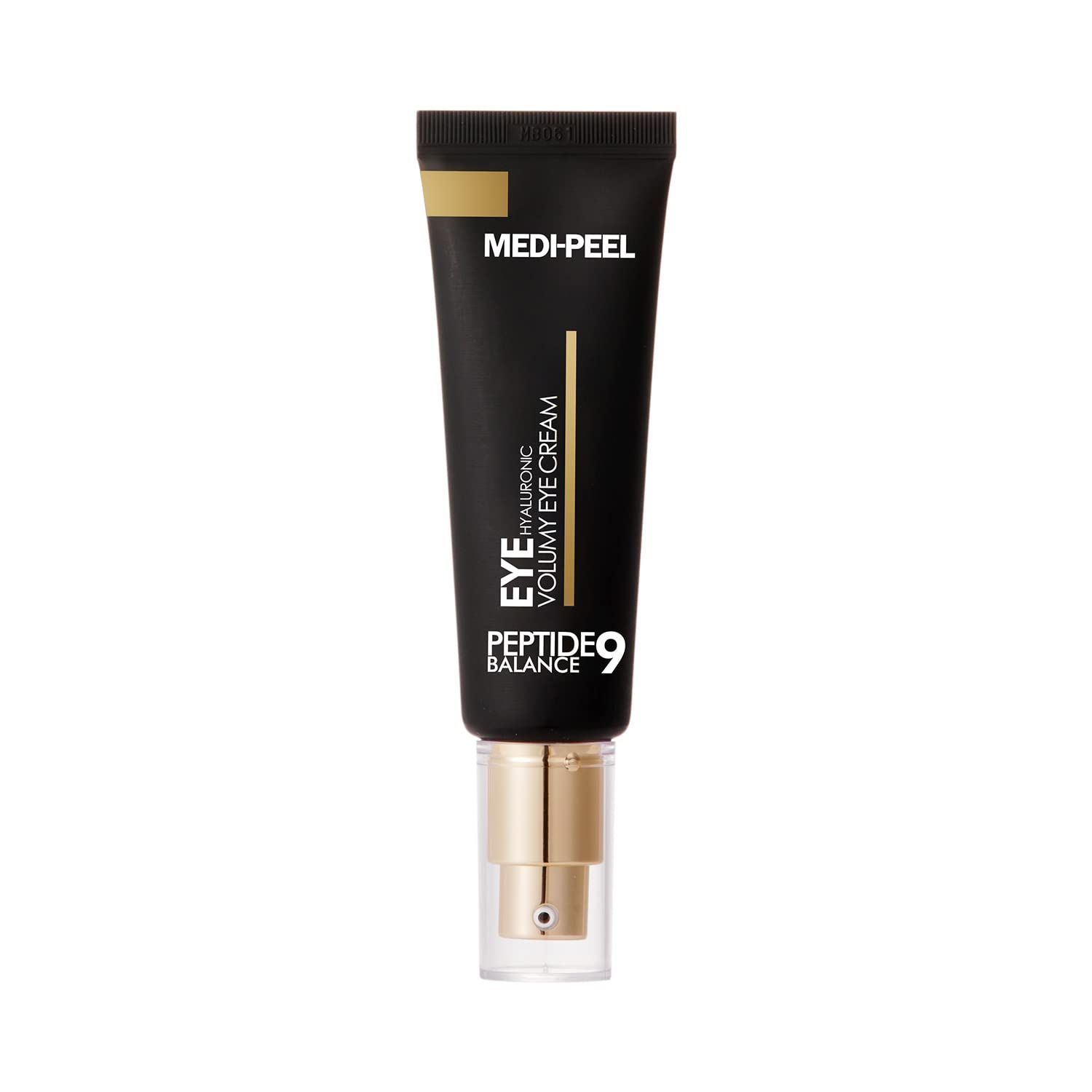 Medi-Peel Peptide9 Hyaluronic Volumy Eye Cream, Anti-Aging, Brightening, Reduces Wrinkles, Under Eye Bags, Dark Circles &amp; Puffiness Care, Hyaluronic Acids, Enhance Elasticity, Korean Skin Care
