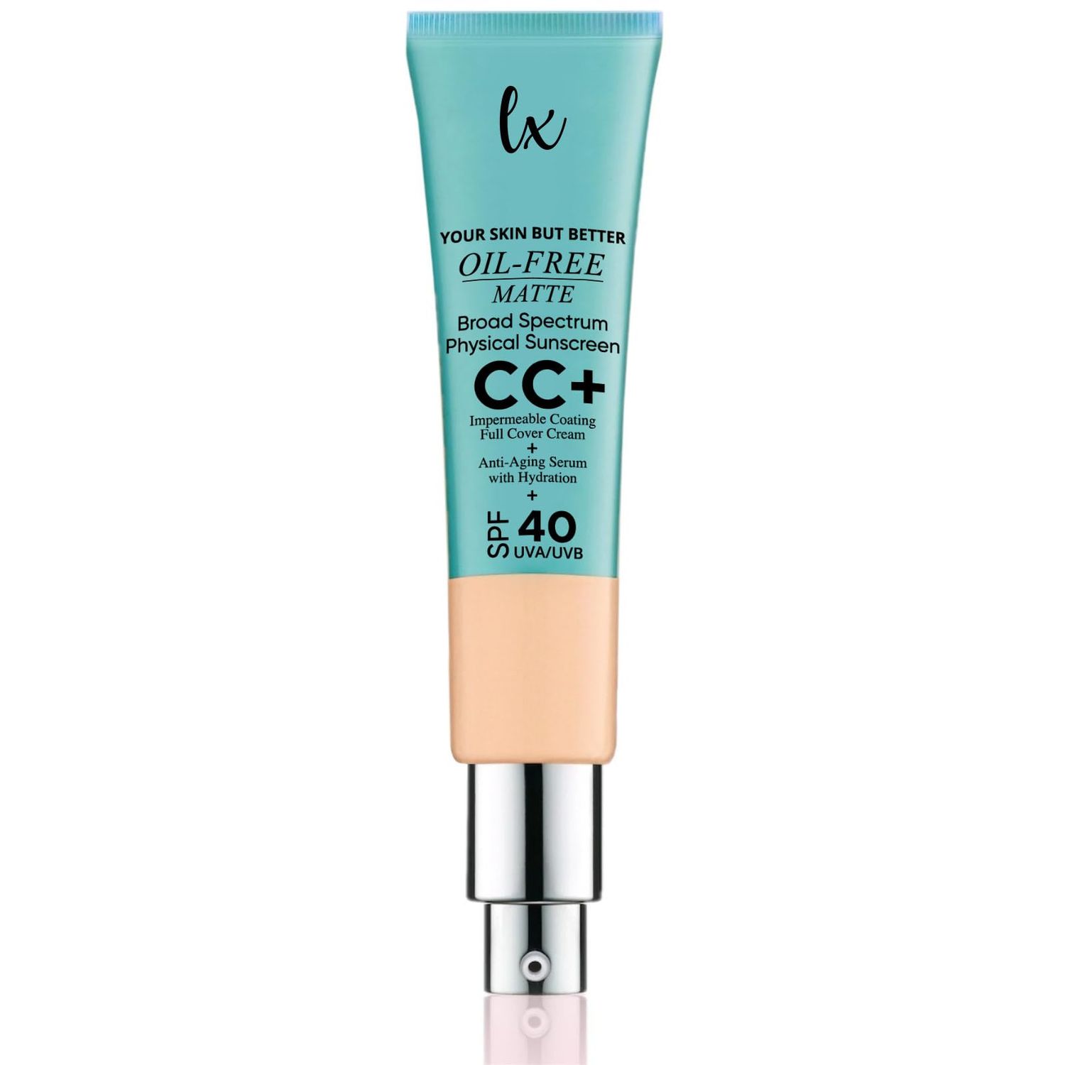 LX Blend CC+ Cream Oil Free Matte (Medium) Anti Aging Foundation-SPF 40