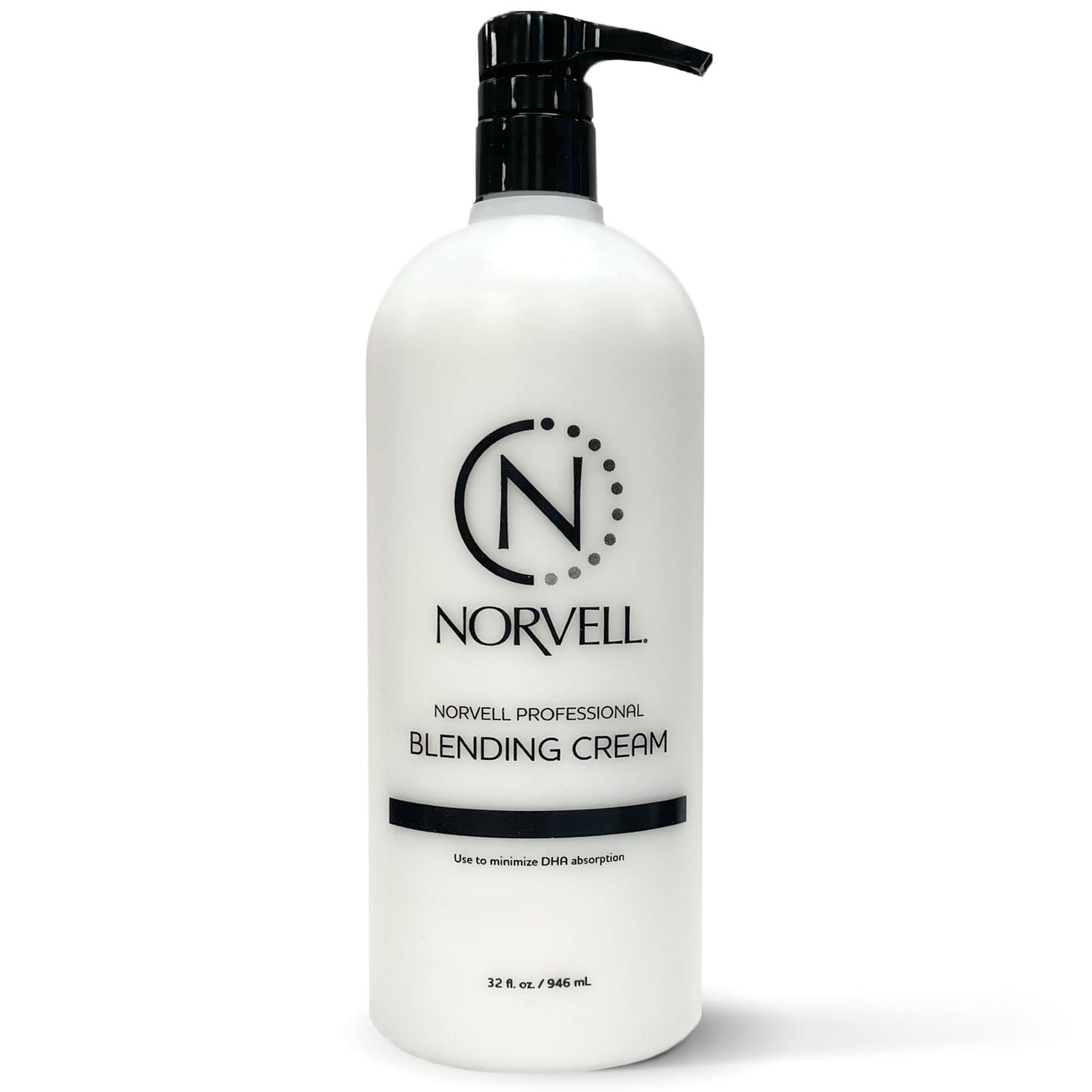Norvell Pro Blending DHA Barrier Cream For Spray Tanning, 32 Fl. Oz.