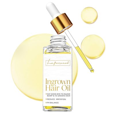 LA.PERSONAL Ingrown Hair Treatment, Razor Bump Treatment for Men and Women, Razor Bump and Burn Remover Ingrown Hair Oil for Bikini Area, Legs and Underarm Area After Shave 40 ML/1.4 FL OZ