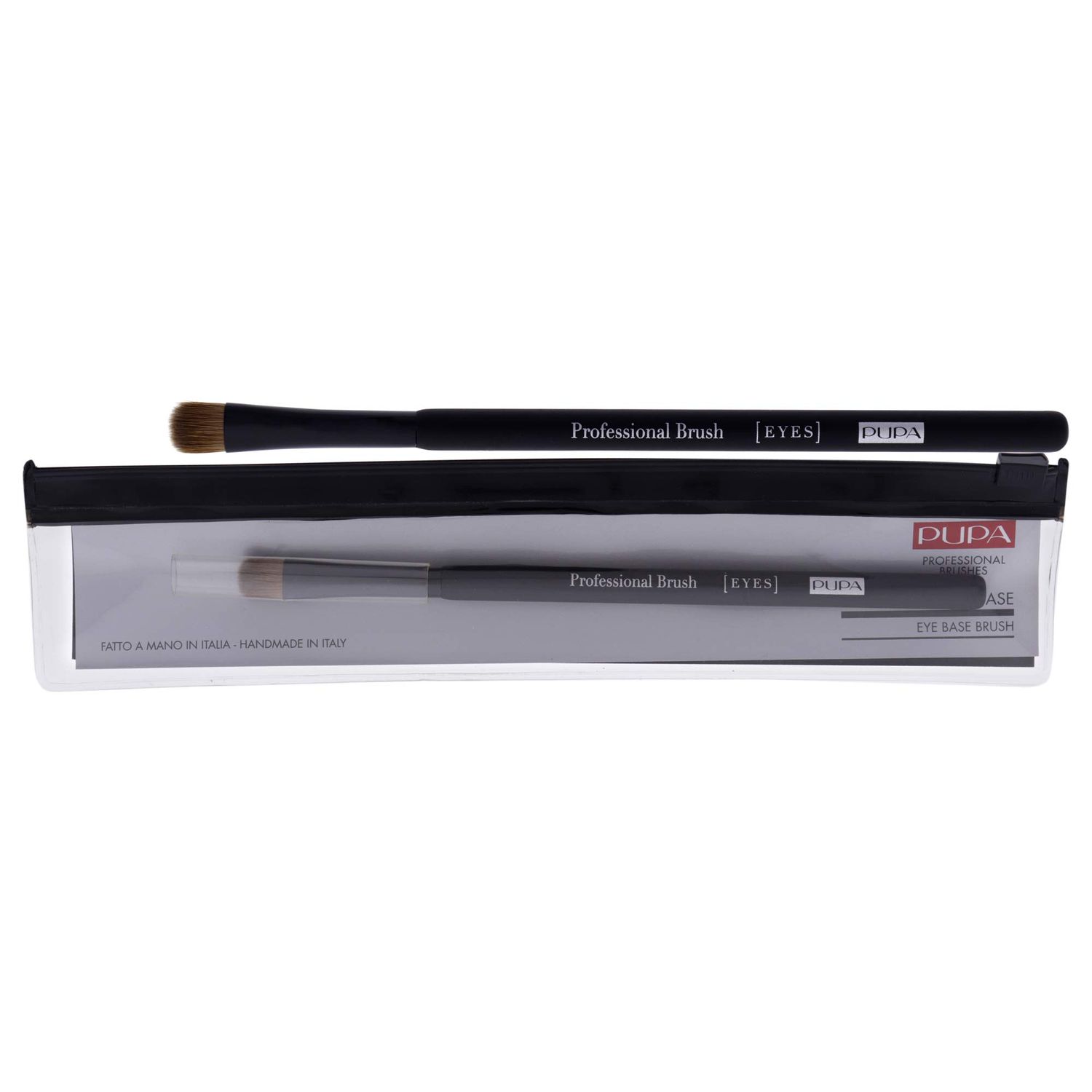 PUPA Milano Eye Base Brush - Designed To Apply Both Powder And Cream Eyeshadows - Features Soft Rounded Tip For Optimal Blendability - Ultra-Soft Eye Brush To Create Stunning Looks - 1 Pc