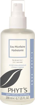 Phyt&#39;s Moisturizing Micellar Water - Makeup Remover Tones and Moisturizes in One Step - Purifies Skin with Velvety Finish - Facial Cleanser - 6.76 oz